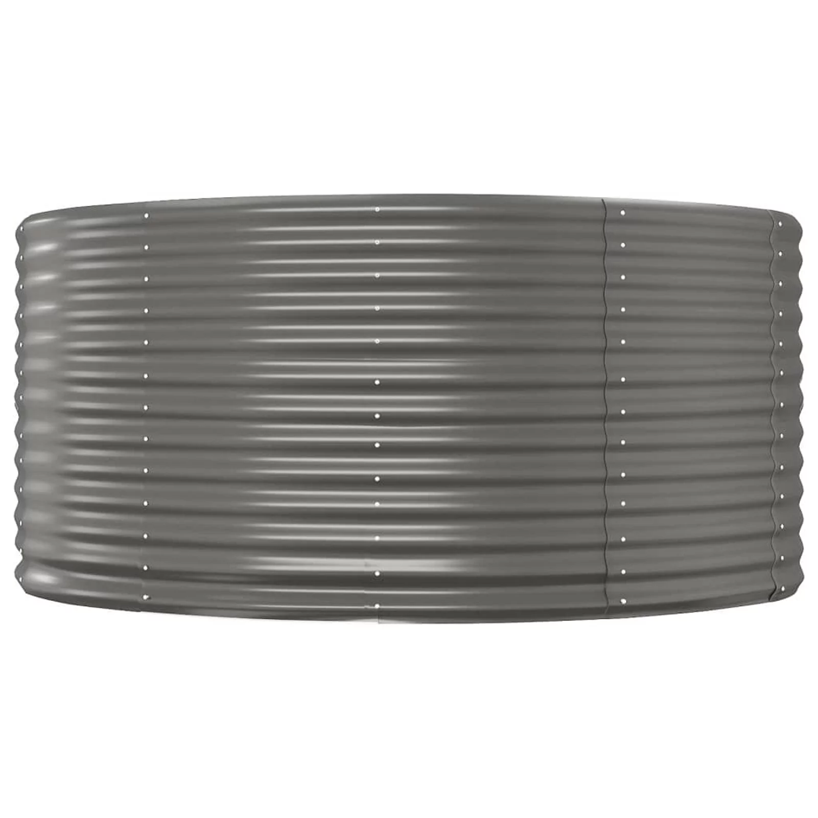 Anself Garden Raised Bed Gray 55.1