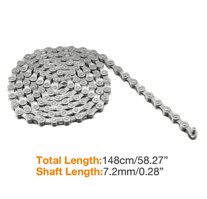 6/7/8 Speed 116 Links Road Mountain Bike Chain MTB Bicycle for Shimano Sram US