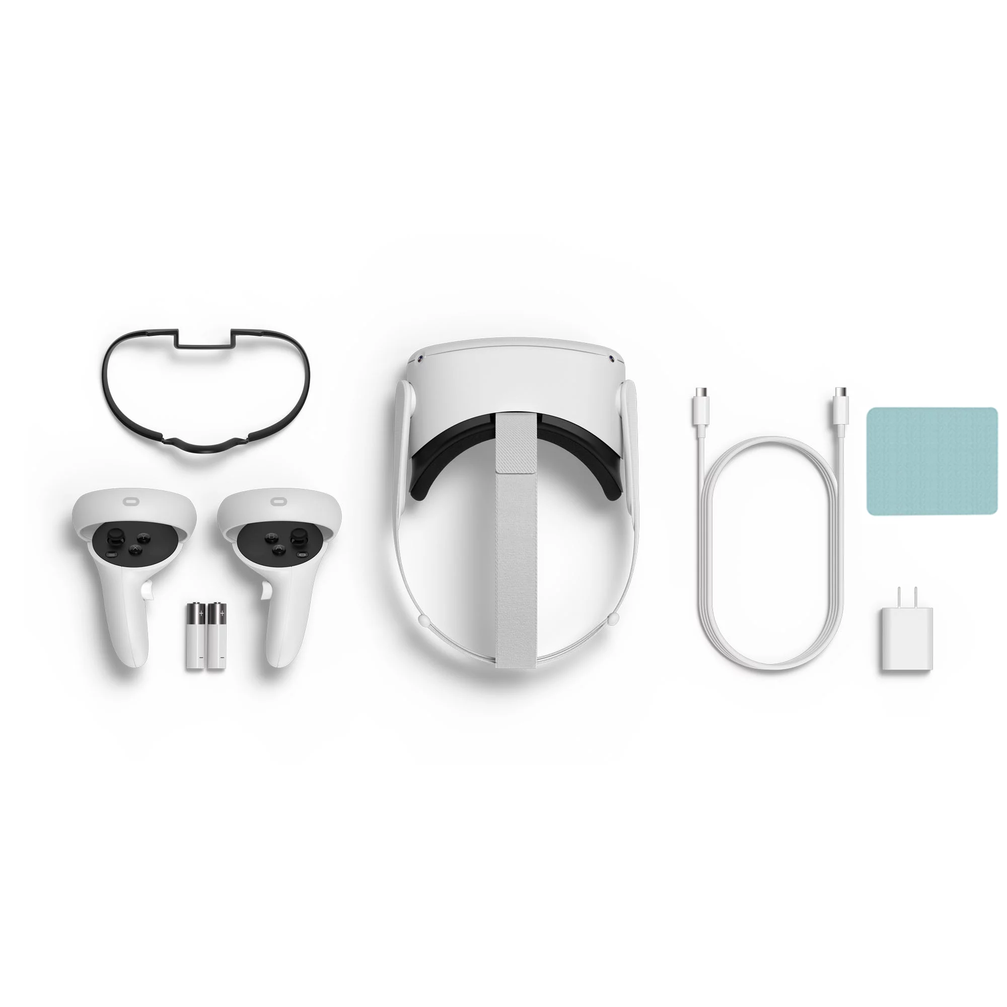 Oculus Quest 2 256GB -- Advanced All-In-One Virtual Reality Headset with Mazepoly Cleaning Cloth