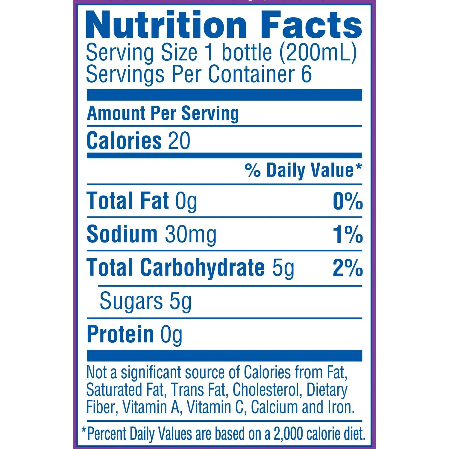 Grape, 6.75 Oz, 6 Ct (Pack Of 2)