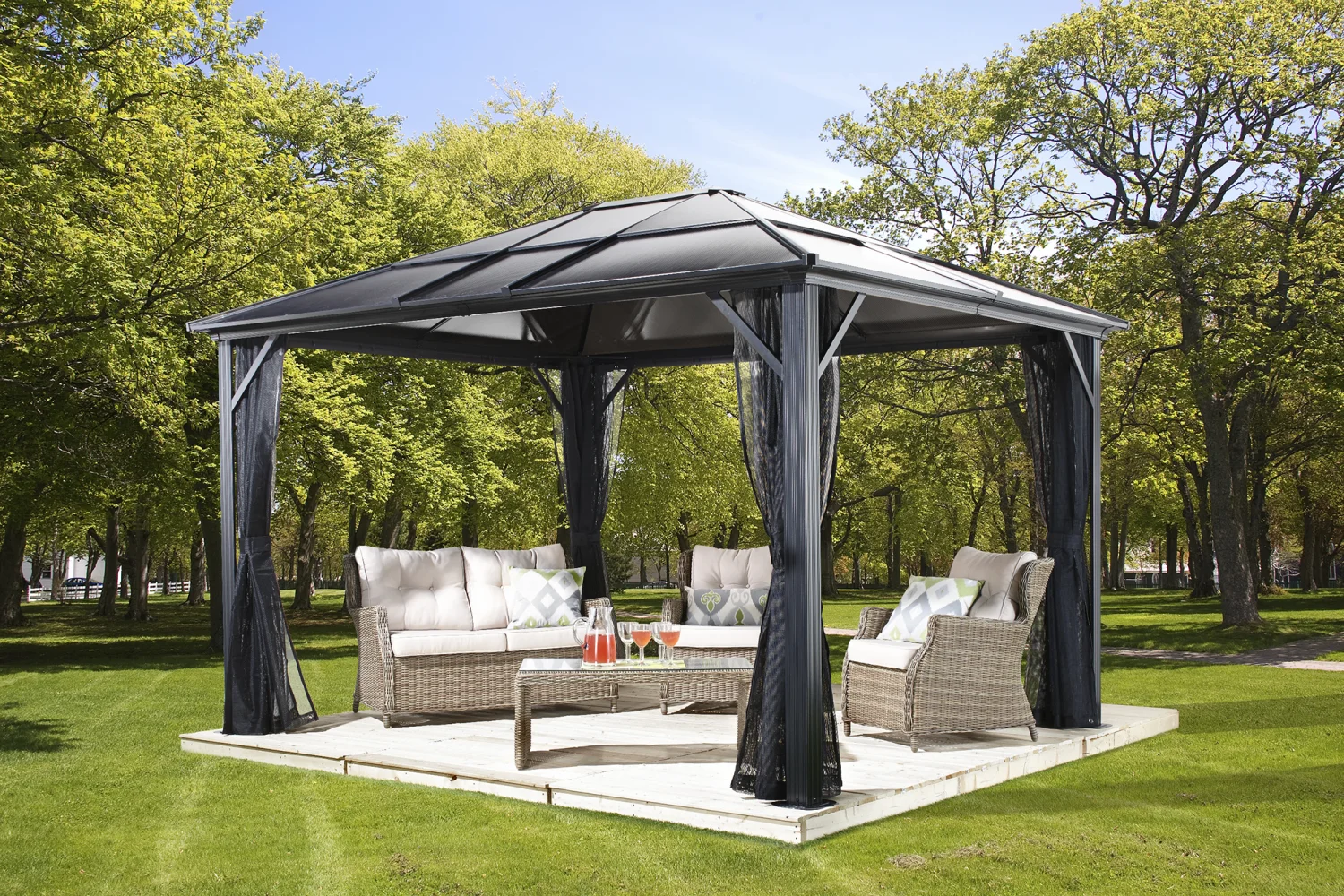Sojag Meridien 10 ft. x 10 ft. Gazebo