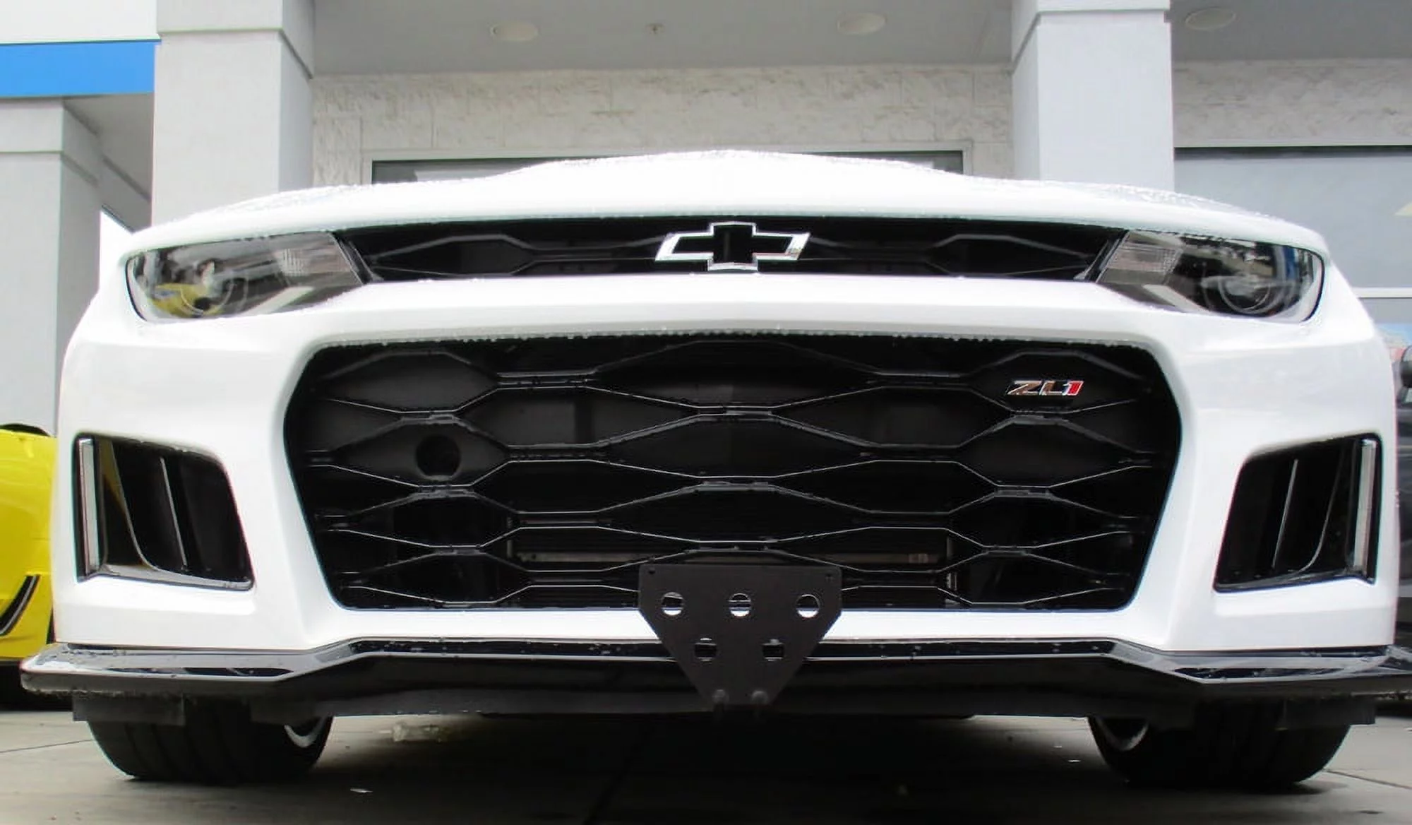 STO N SHO Front License Plate Bracket Compatible with 2017-2023 Chevrolet ZL1 Camaro (SNS101)