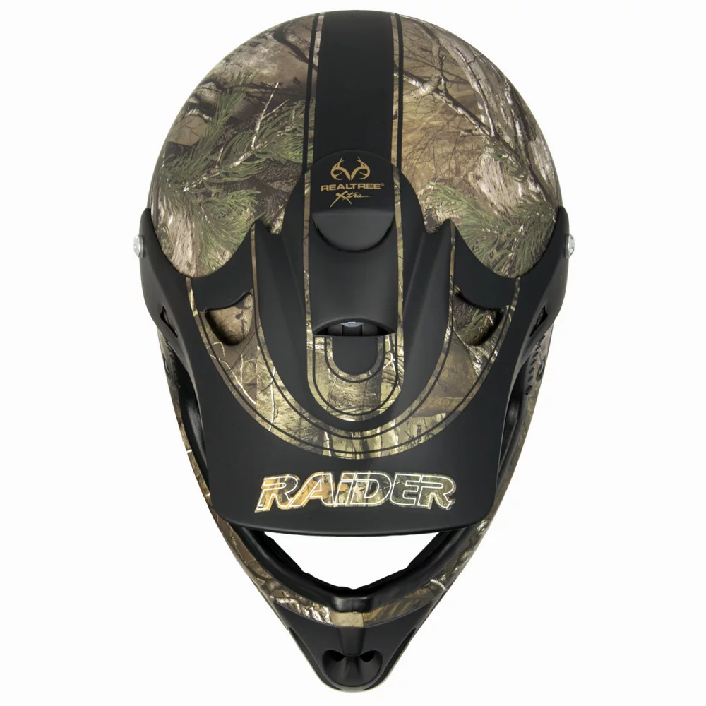 Raider Ambush Motocross ATV Off-Road Helmet DOT Approved / Realtree Camo - Small