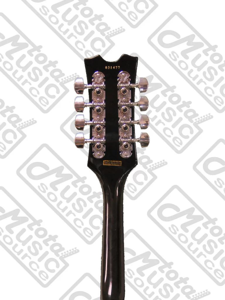 Dean Tennessee A Style Acoustic-Electric Mandolin, Classic Black, TNAE CBK