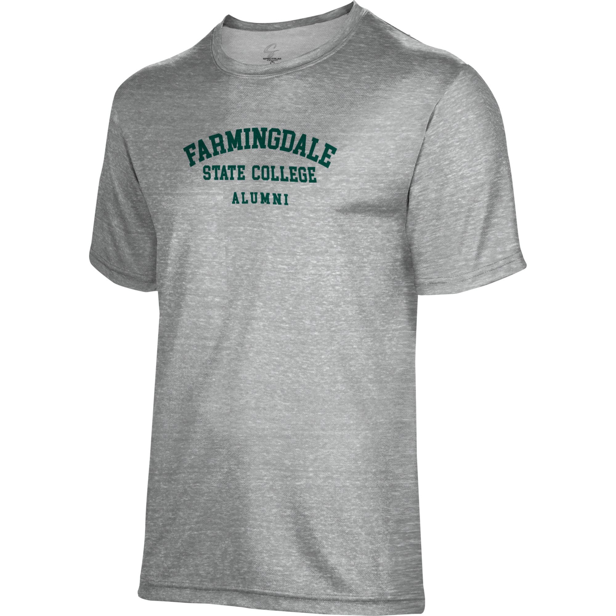 Men's Gray SUNY Farmingdale State Rams Alumni Name Drop T-Shirt