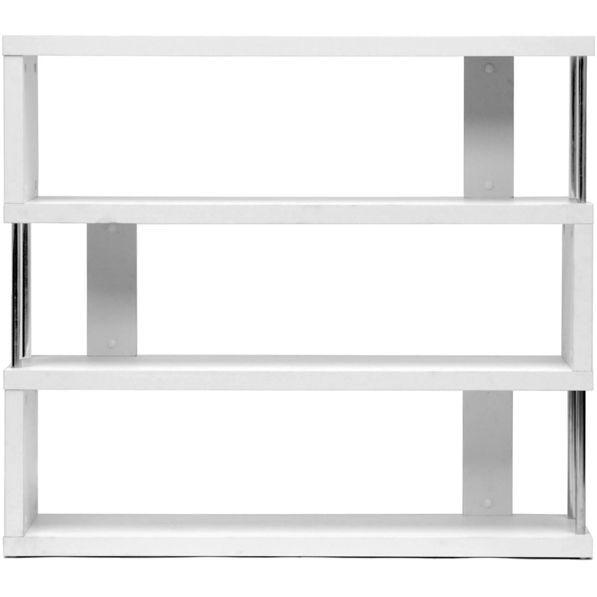 Barnes 3 Shelf Bookcase in White