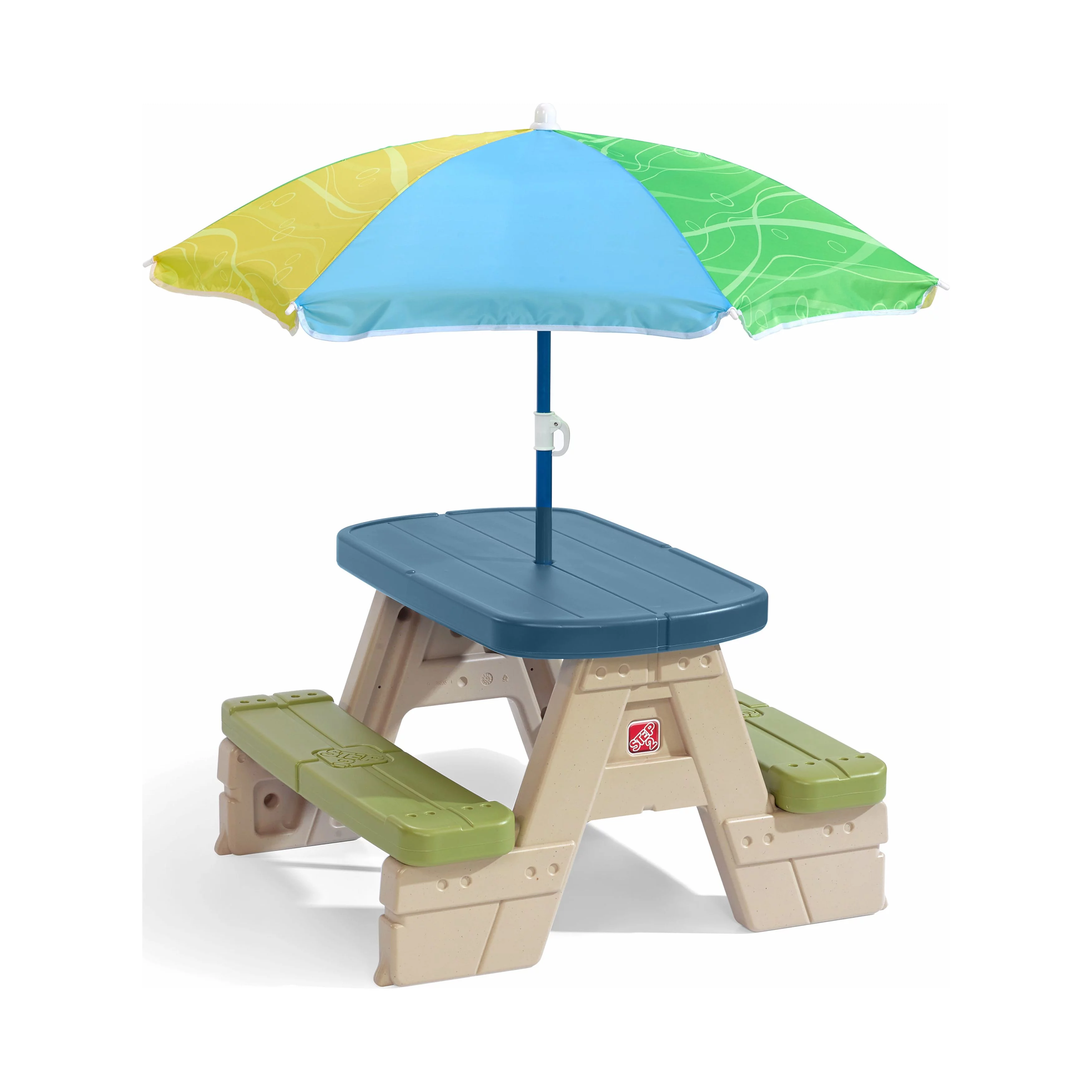 Step2 Sit & Play Kids Picnic Table with Umbrella