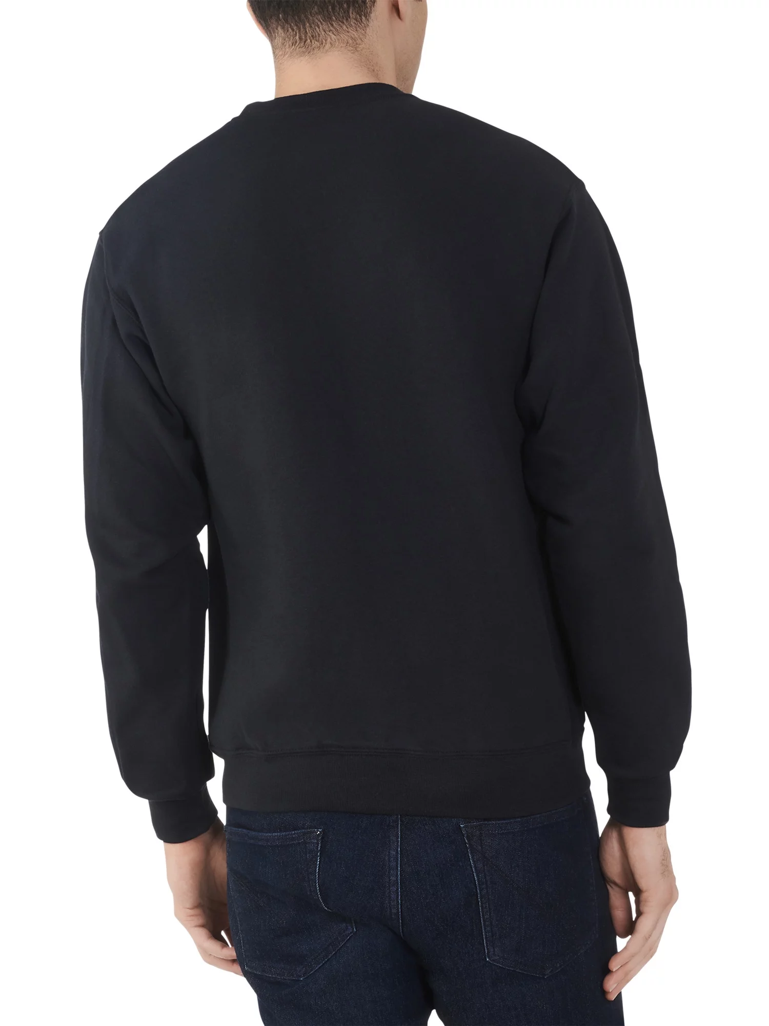 Fruit of the Loom Men's EverSoft Fleece Crew Sweatshirt, 2 Pack