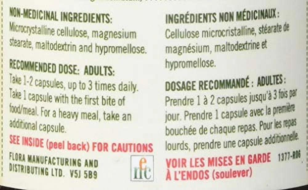 UDOS CHOICE Daily Maintenancy Enzymes, 60 Count