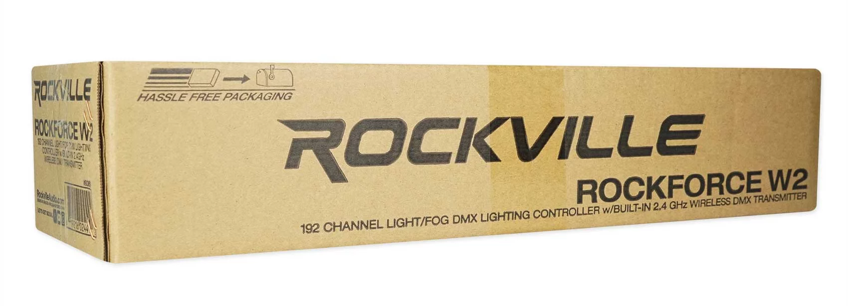 (10) Rockville MINI RF3 RGBWA+UV DMX DJ/Party Wash Lights+DMX Controller+Bags