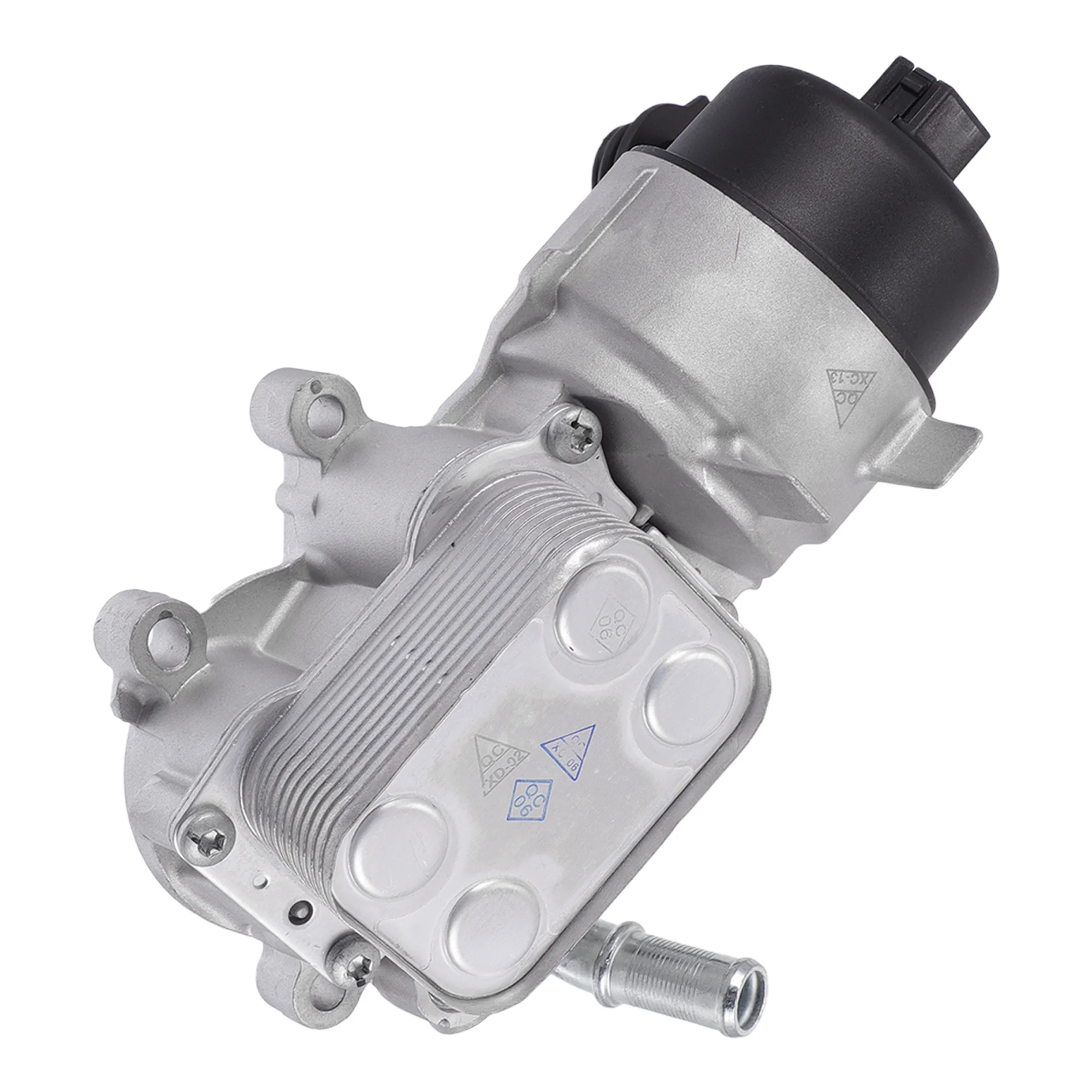 Unique Bargains Engine Oil Cooler Oil Filter Housing Adapter Assembly No.9M5Q6L625AA with O-ring Seals for Ford Kuga