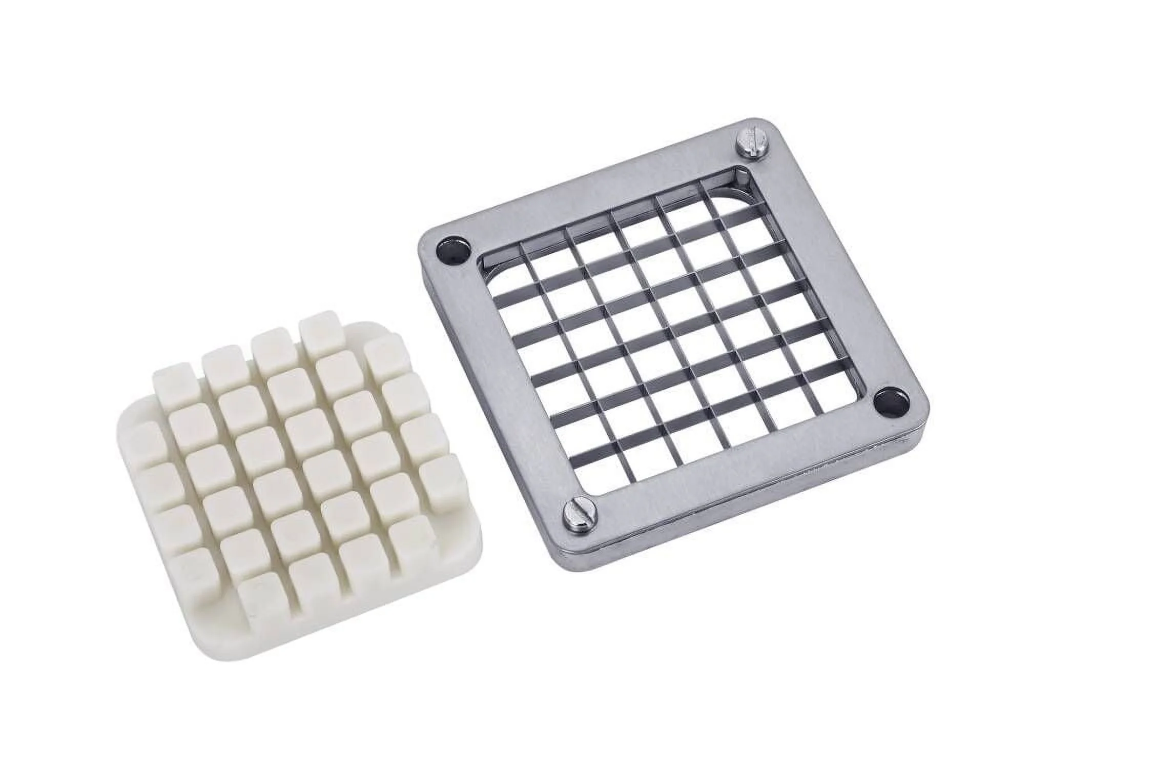 SKYSHALO Commercial Vegetable Chopper French Fry Cutter Potato Slicer Fruit Chopper, Super Value Set of Suction Feet