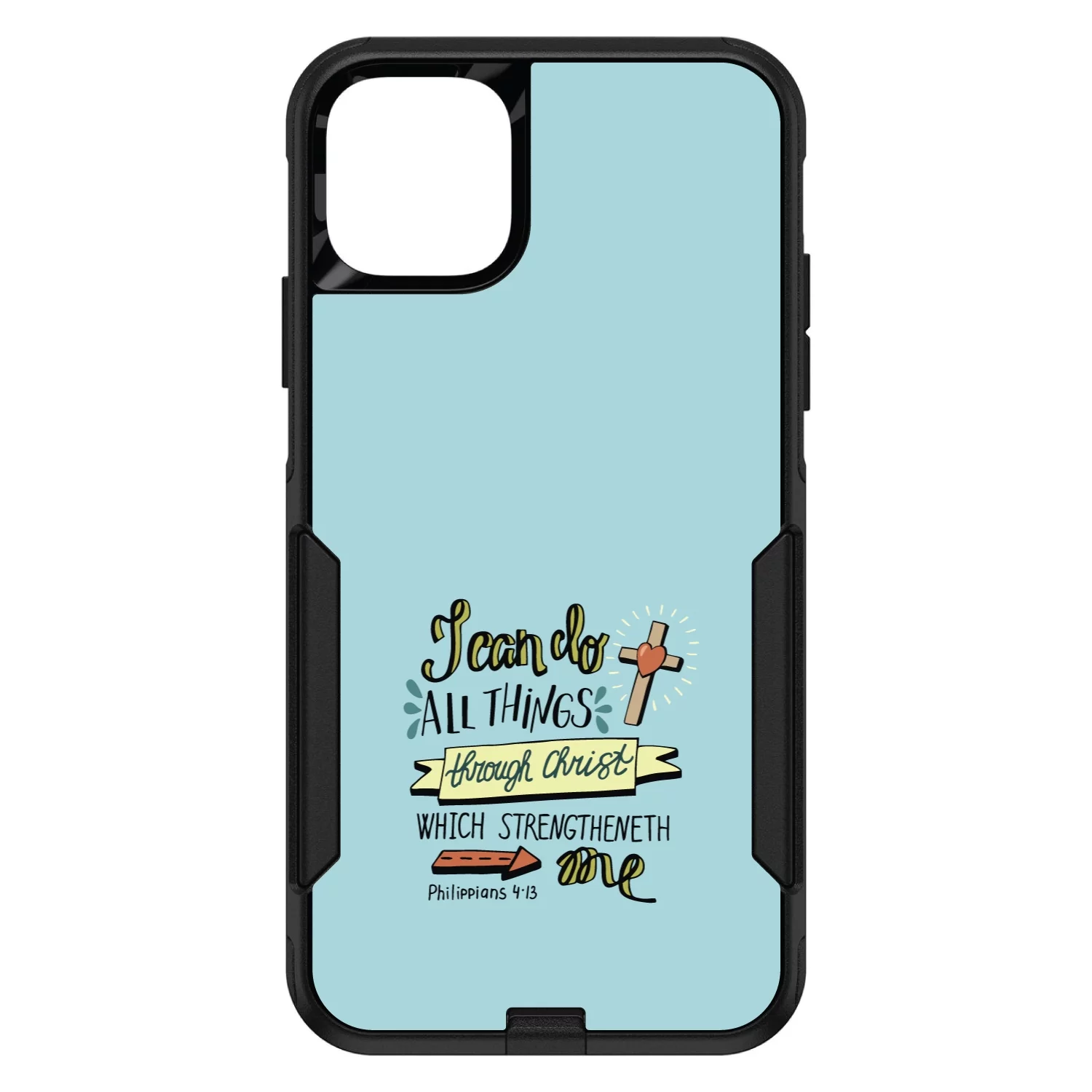 DistinctInk Custom SKIN / DECAL compatible with OtterBox Commuter for iPhone 11 Pro MAX (6.5