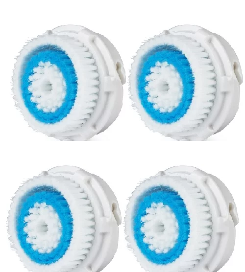 Muzott  DEEP PORE Brush Heads for Clarisonic Mia, Mia2, Pro Plus  4 packs