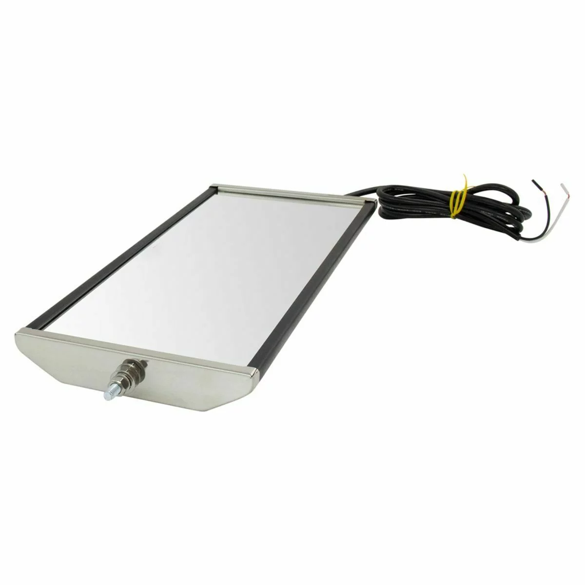 Teledu West Coast Mirror Heated 16x7 Stainless Steel Left or Right for HD Truck