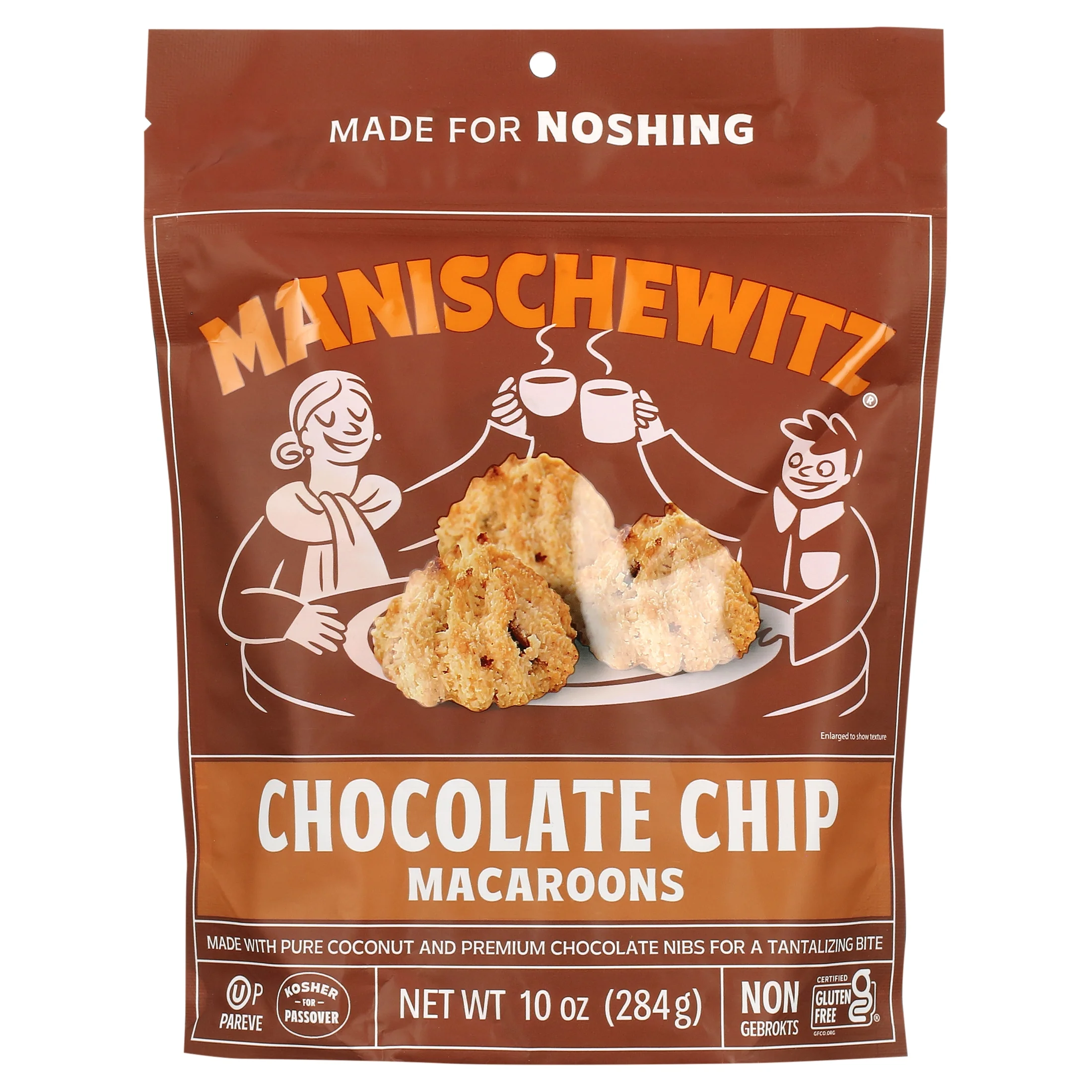 Manischewitz Macaroon Chocolate Chip Cookie (Kosher For Passover), 10 oz, 2 pk