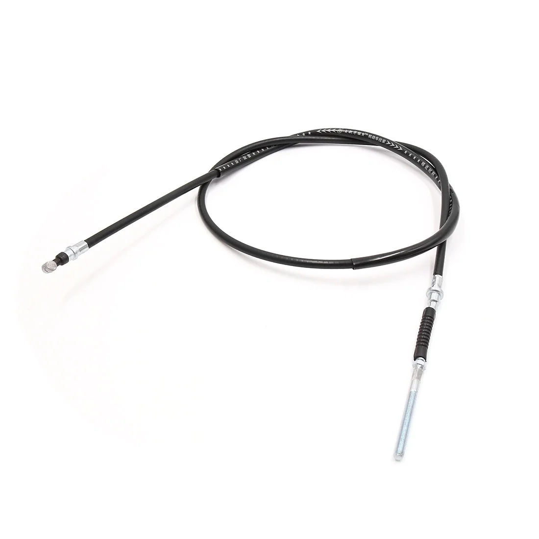 Unique Bargains Black Motorcycle Scooter Front Brake Cable Wire Replacement for GY6 125