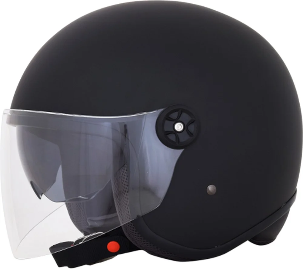 AFX FX-143 Hyper Scoot Motorcycle Helmet Matte Black XS