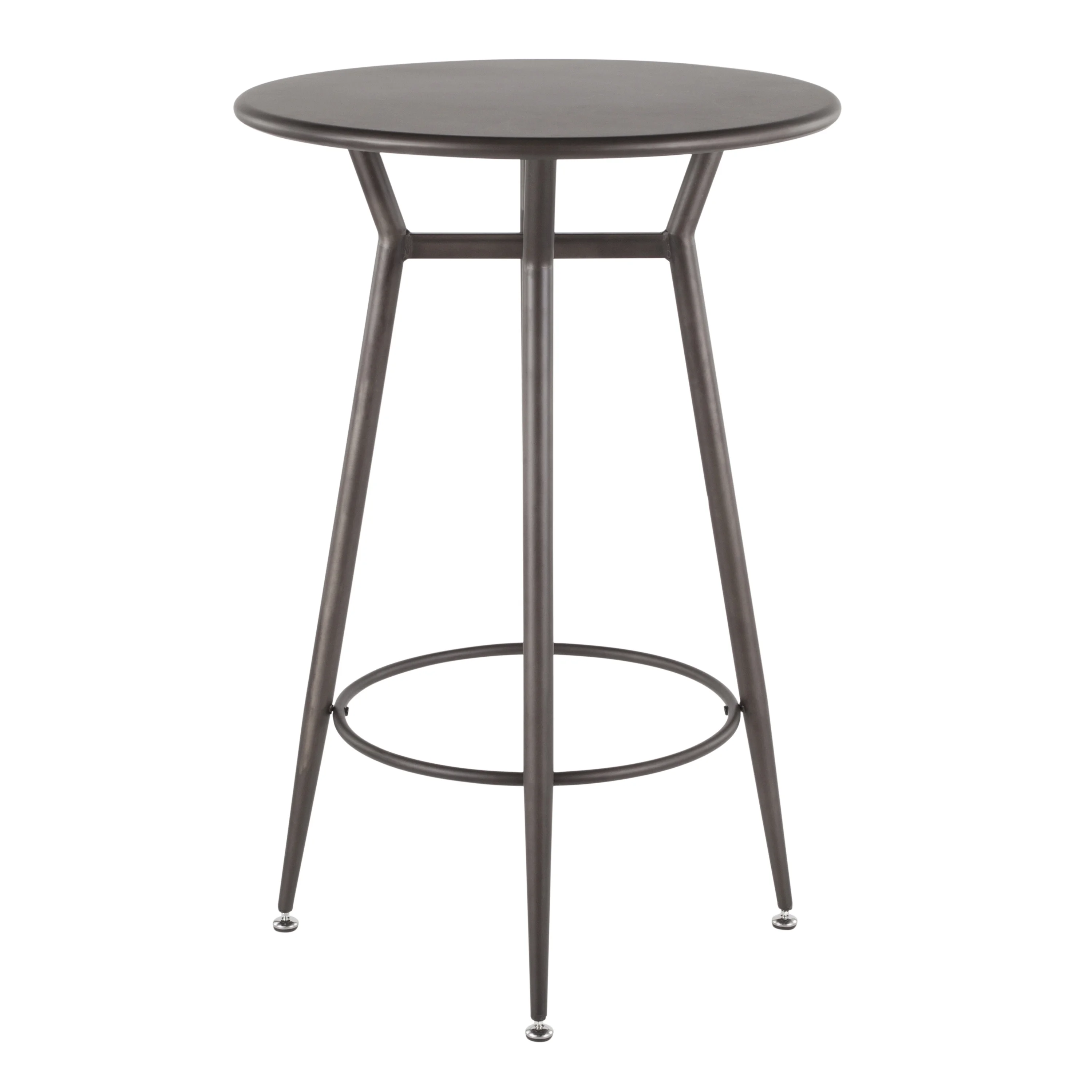 Industrial Round Bar Table - 33.0 - Elevate Your Space