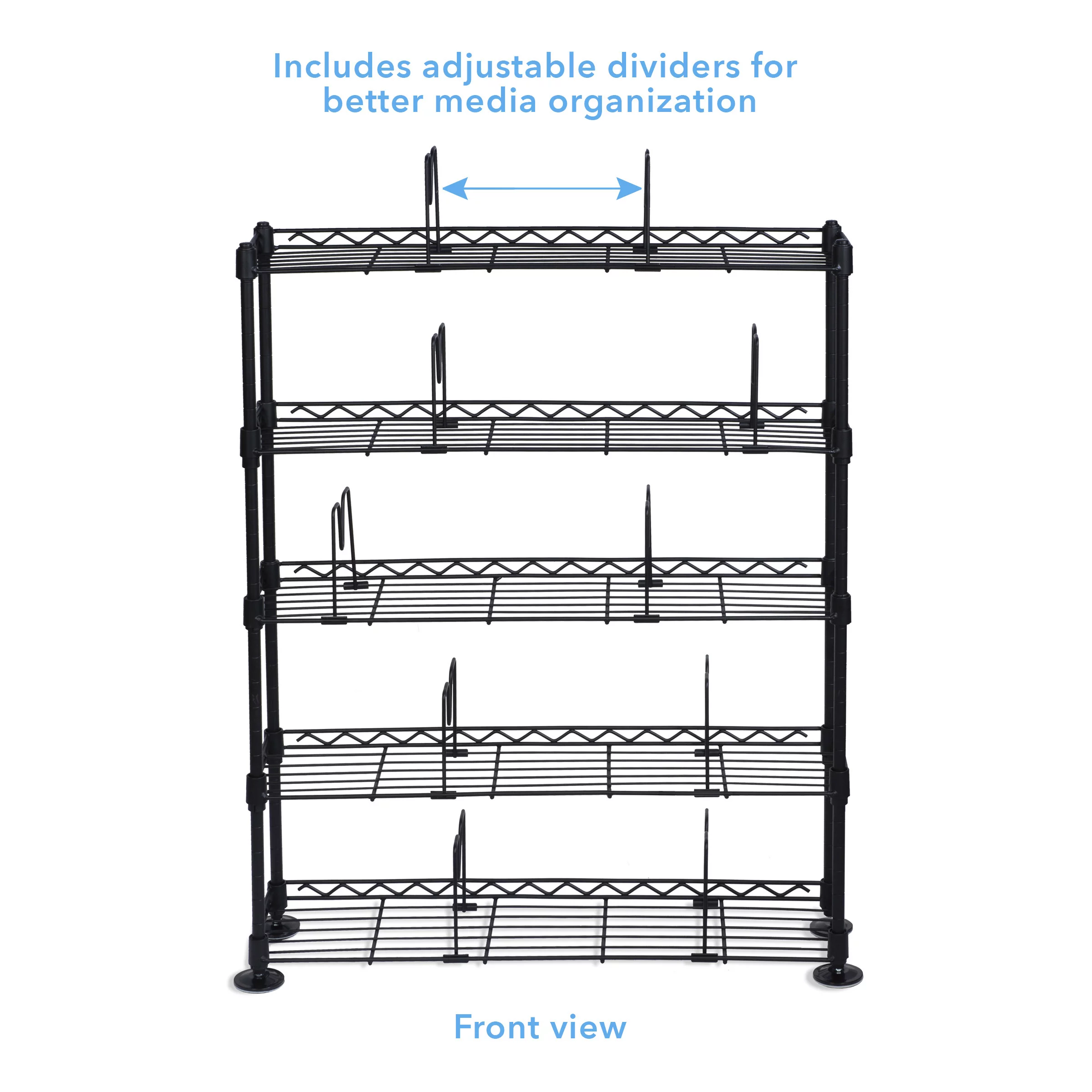 Atlantic Maxsteel Multimedia Rack 25.13x7.25x30.25