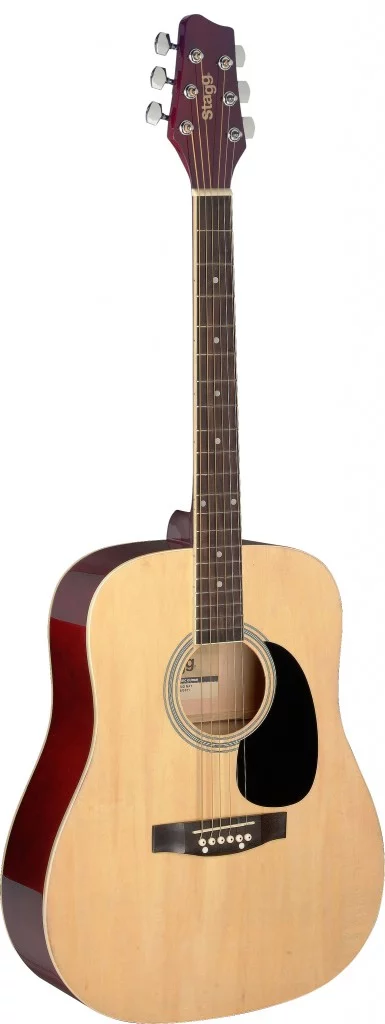 Stagg SA20D NAT Dreadnought Acoustic Guitar - Natural