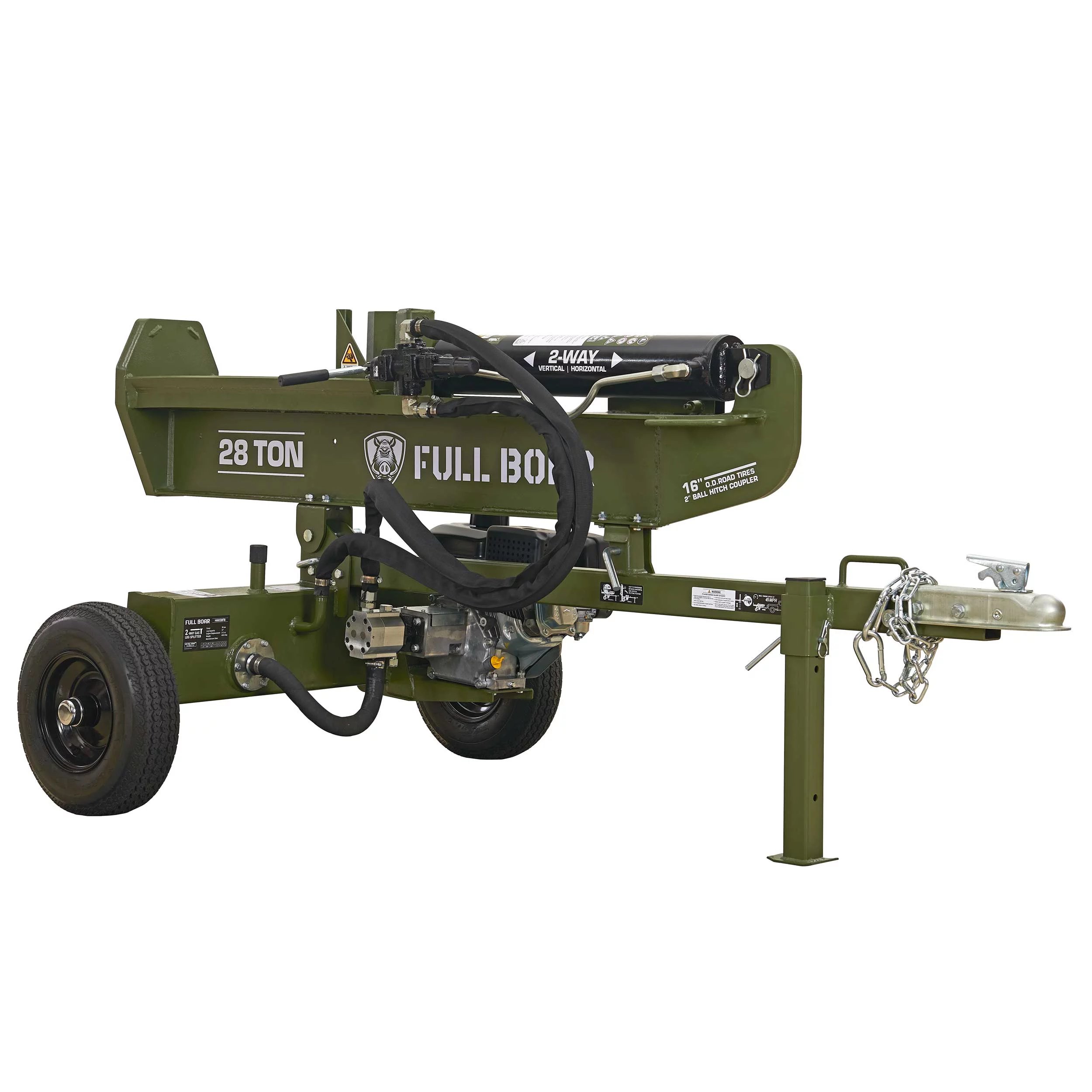 FULL BOAR 28 Ton Log Splitter-Full Boar Engine 212cc (49-State)