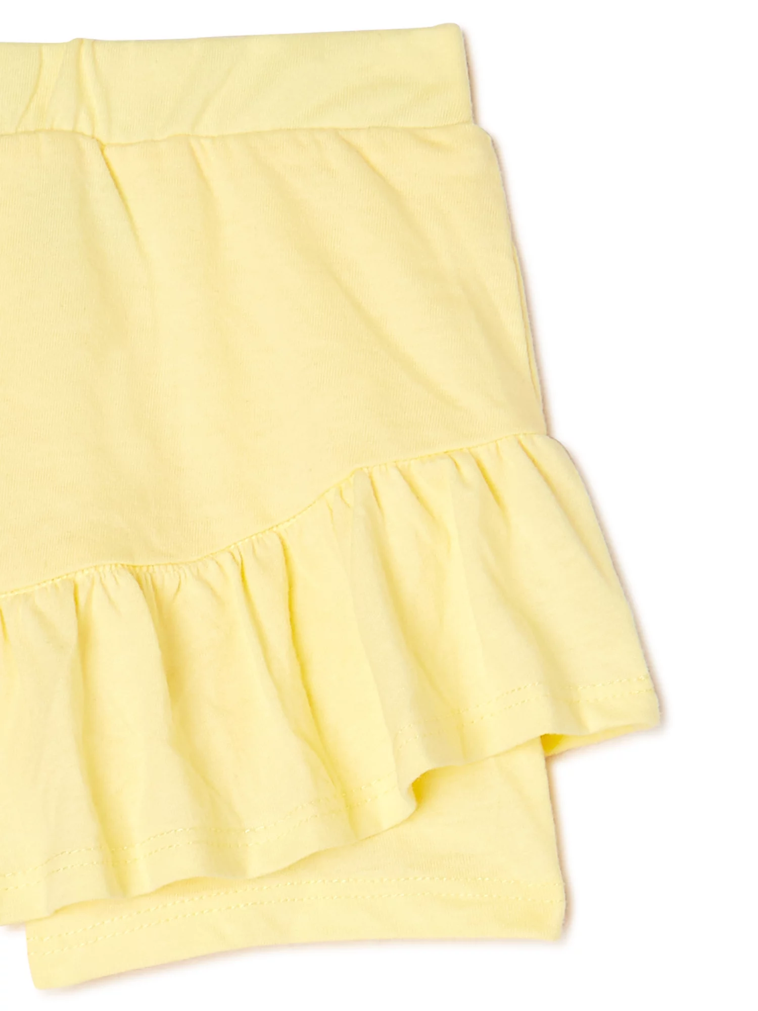 365 Kids From Garanimals Girls Ruffle Scooter Skirts, 2-Pack, Sizes 4-10