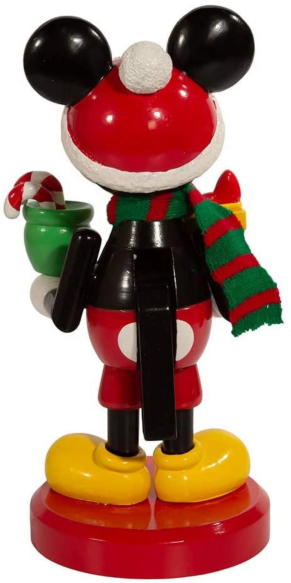 Kurt Adler 10-Inch Disney Mickey Mouse with Present Nutcracker