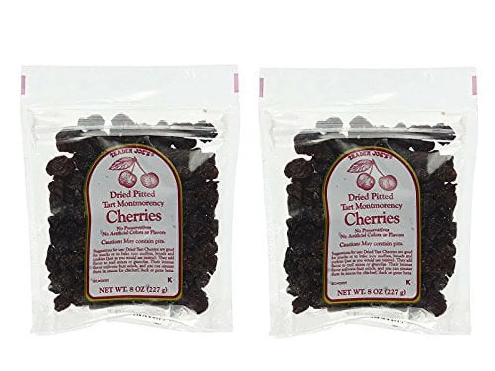 Dried Tart Montmorency Cherries (Pack Of 2)