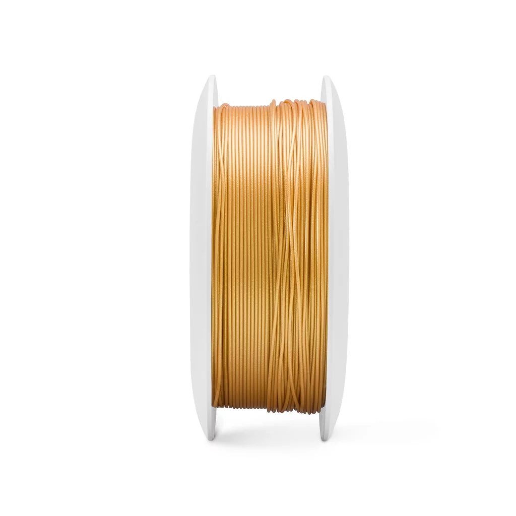 PLA+ Filament 1.75 mm, Fiberlogy Easy PLA , True Gold 3D Printer Filament, 0.85 KG Spool, Dimensional Accuracy +/- 0.02 mm