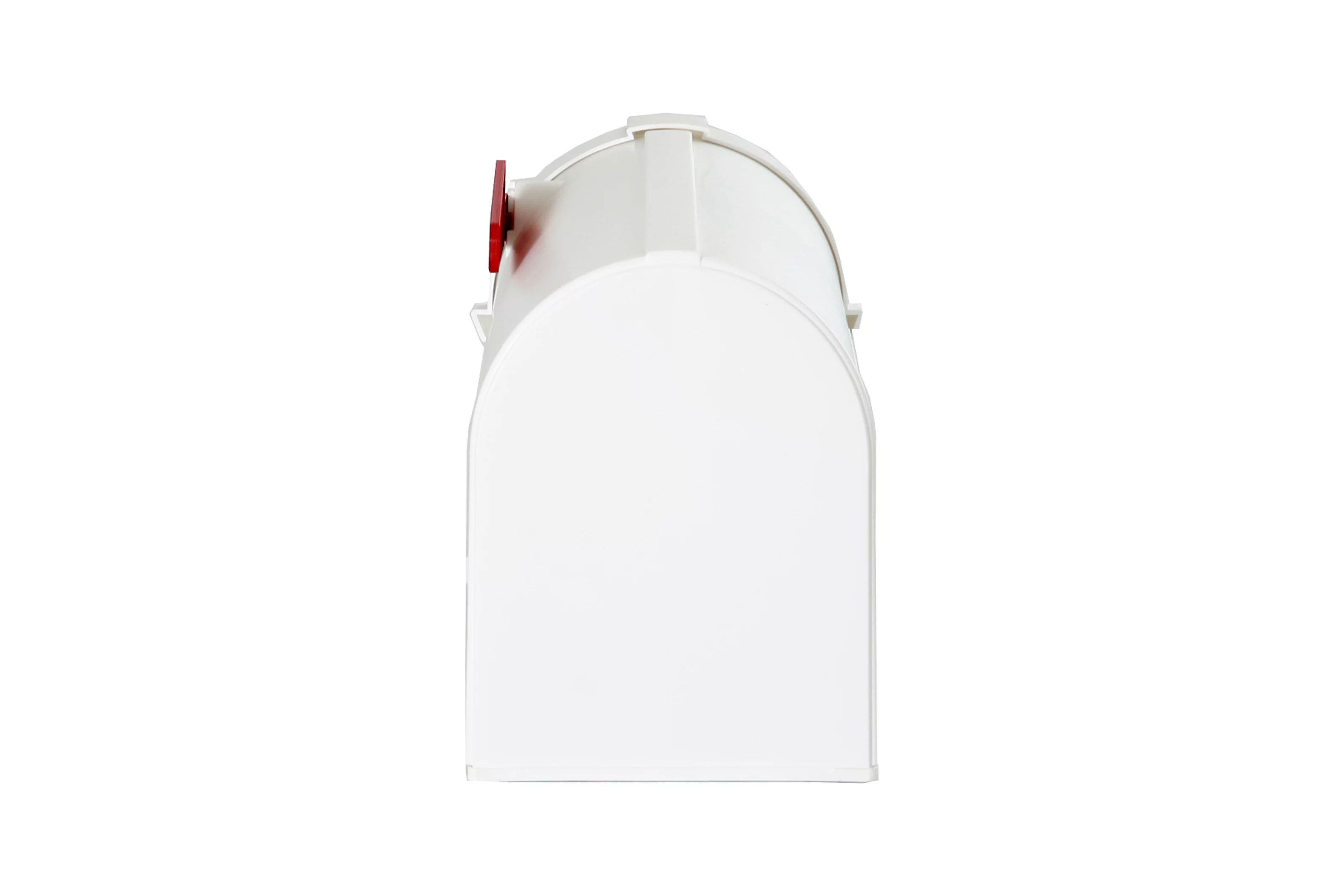 Postal Pro Medium White Plastic Post Mounted Mailboxes