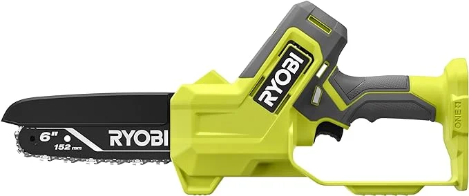 Ryobi ONE+ 18V 6 in. Battery Compact Pruning Mini Chainsaw (TOOL ONLY- battery and charger NOT INCLUDED)