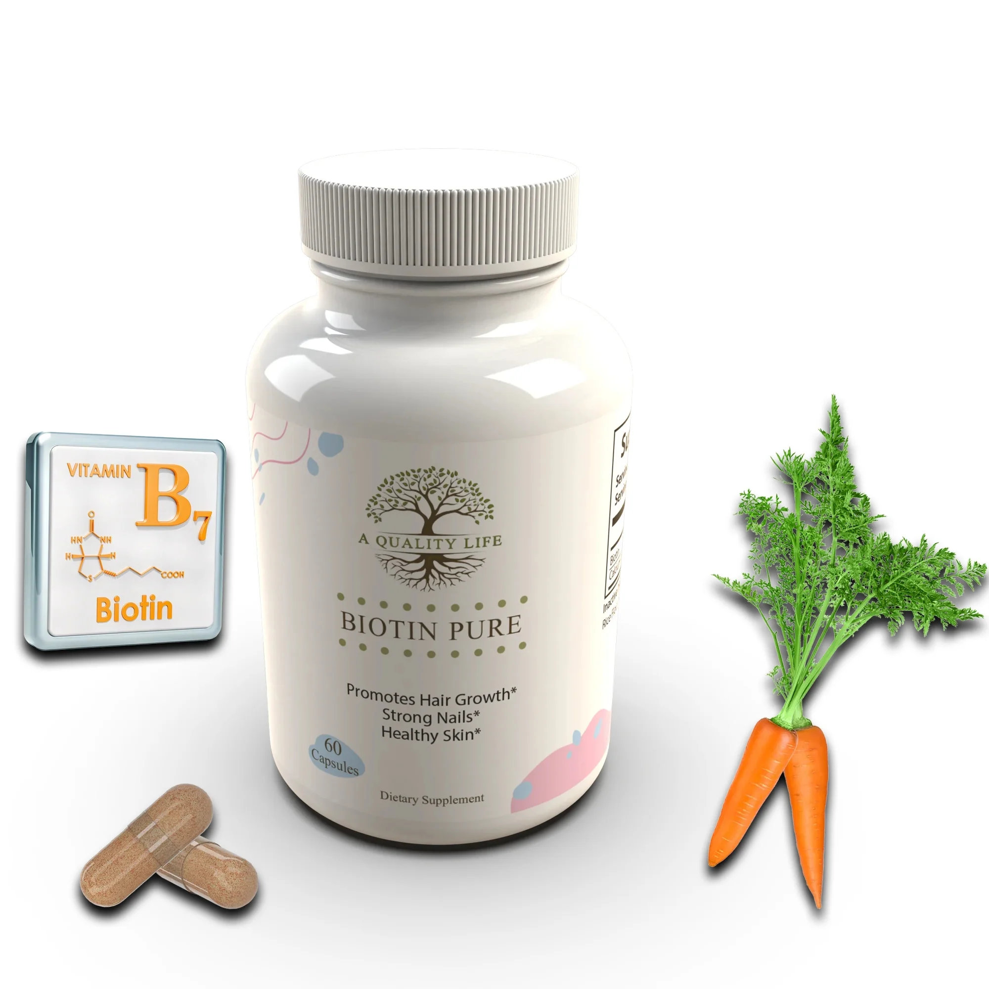 Biotin Pure by A Quality Life Nutrition