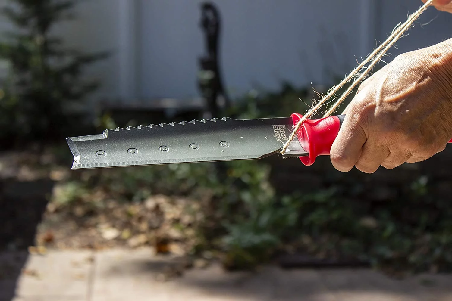 Radius Garden 17211 Root Slayer Soil Knife with Holster