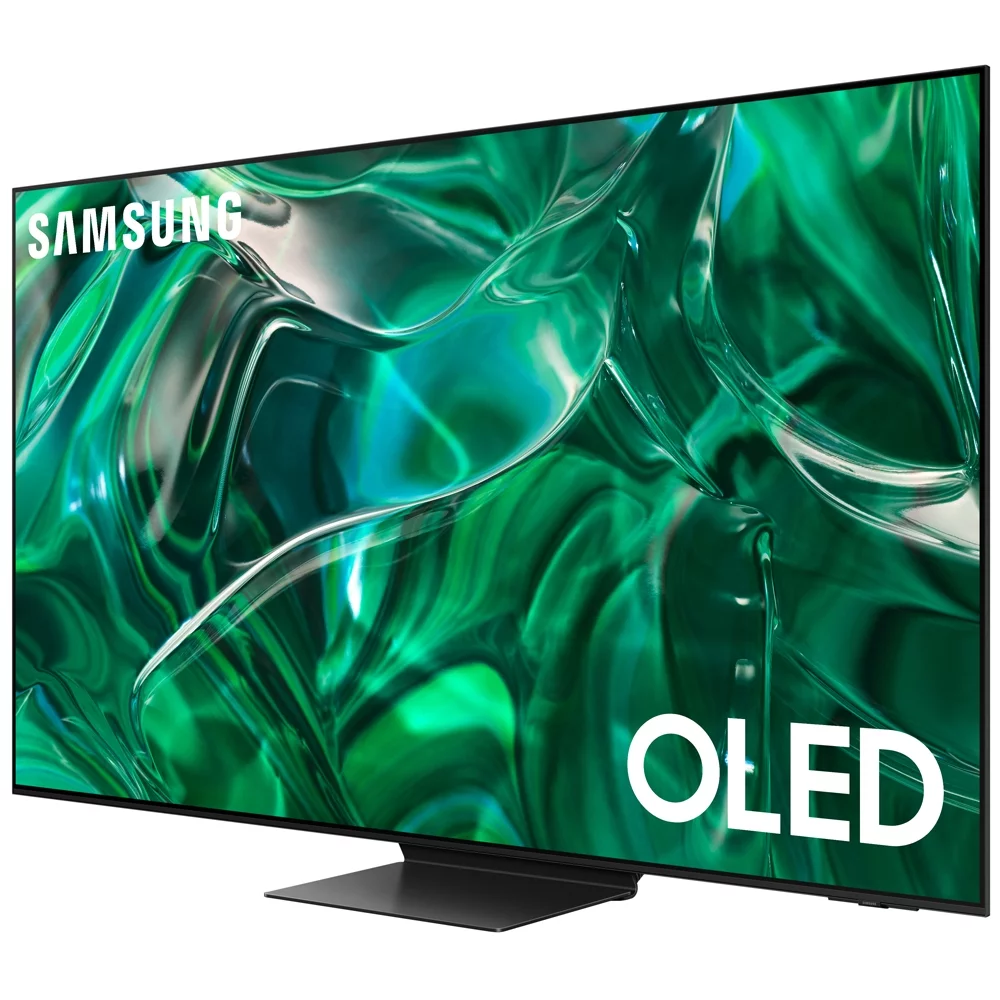 Samsung S95C 65 inch HDR Quantum Dot OLED Smart TV (2023) Bundle with Q-series 5.1.2 ch. Wireless Dolby ATMOS Soundbar w/ Q-Symphony, HW-Q800C