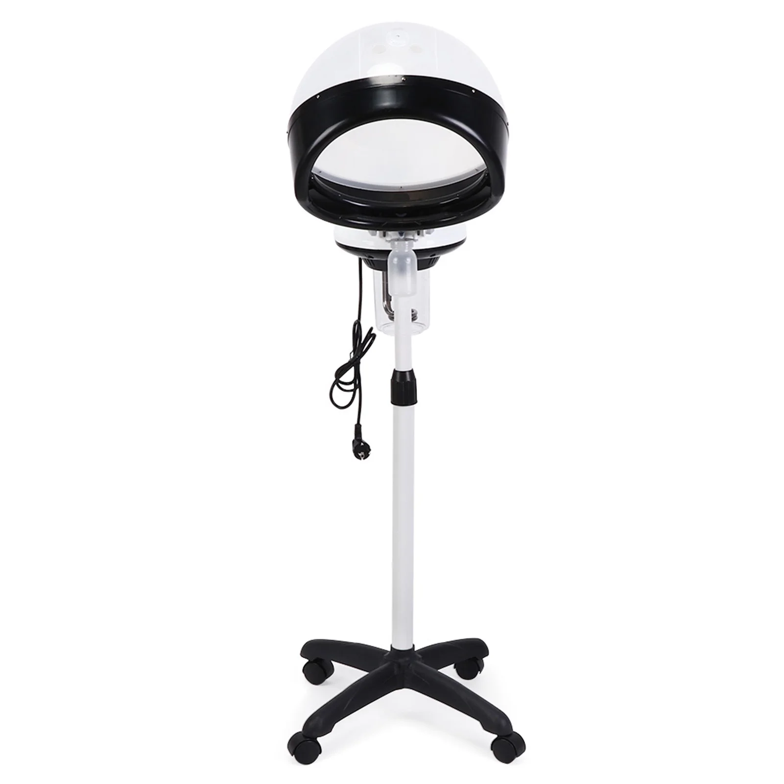 Bummin Salon Spa Hair Steamer Rolling Stand Hooded Hair Coloring Perming Conditioning Steamer