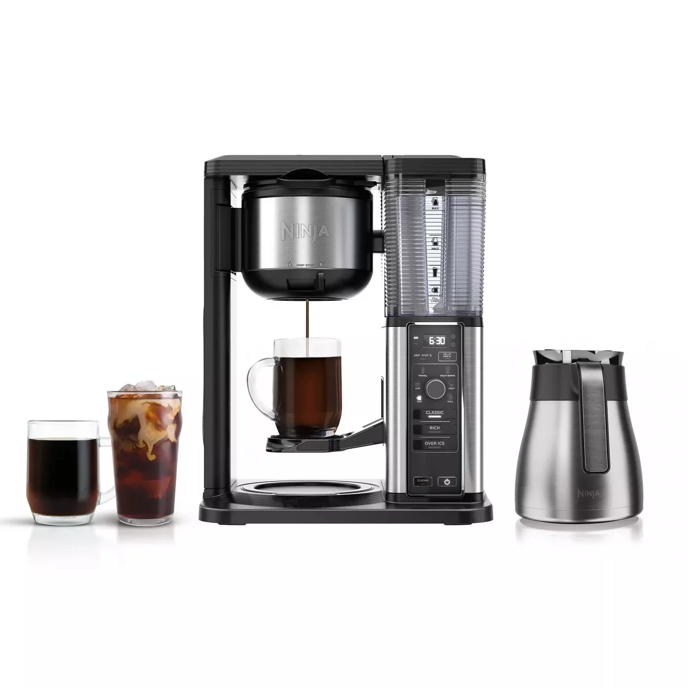 Restored Ninja Hot & Iced Coffee Maker - CM305 (Refurbished)