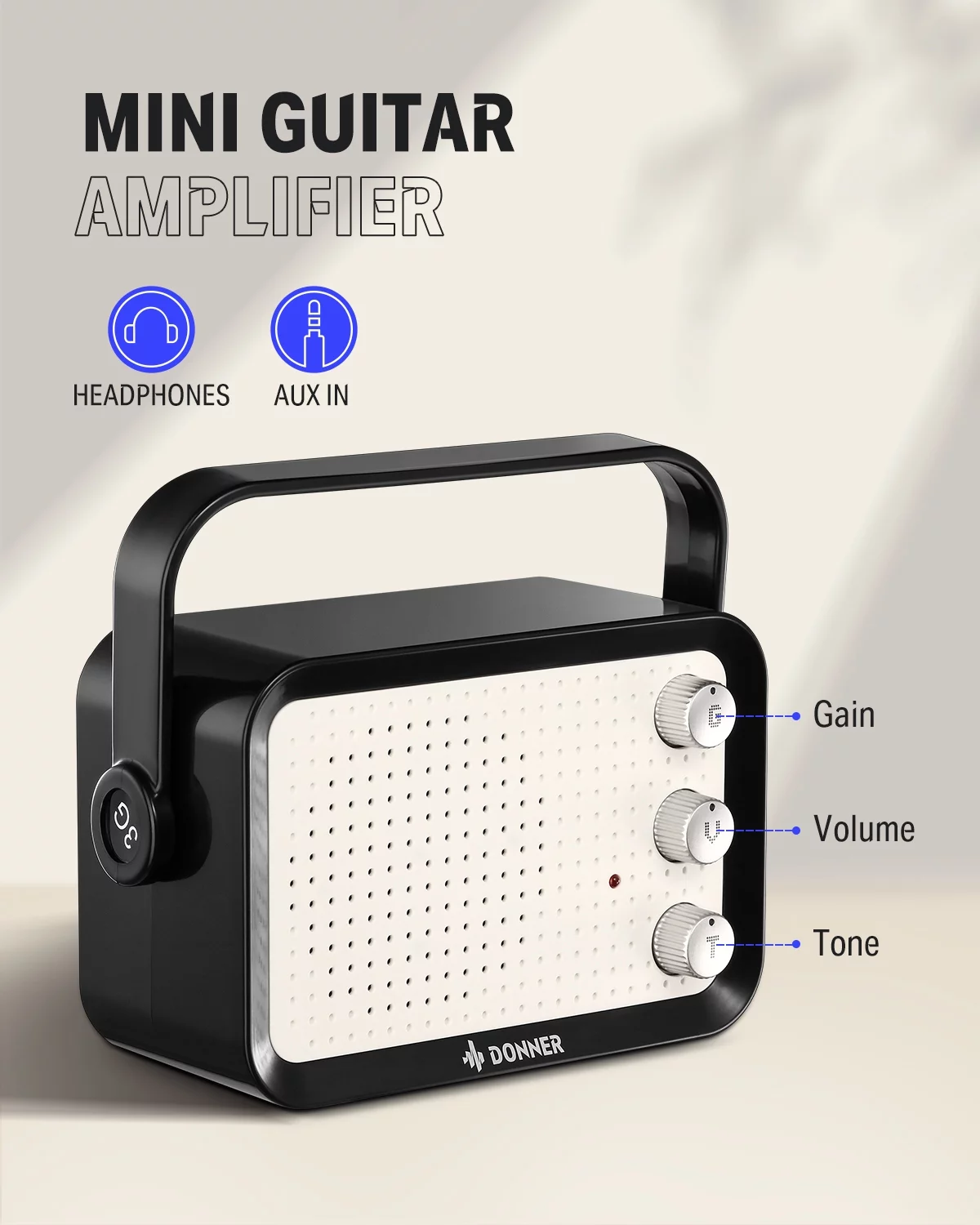 Donner Electric Guitar 30 Inch for Kid Beginner ST Style Mini Size Electric Guitar for Junior Starter, DSJ-100, Red