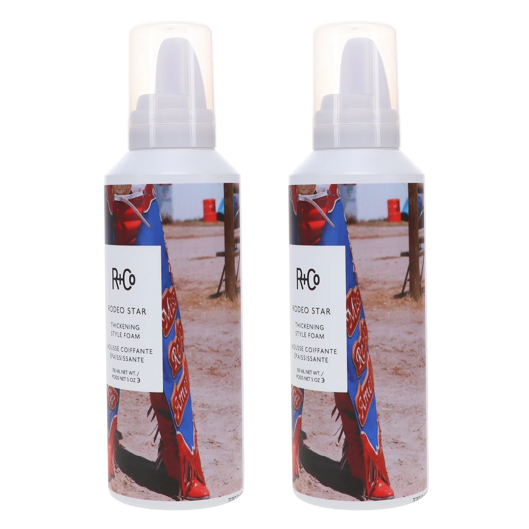R+CO RODEO STAR Thickening Style Foam 5 oz 2 Pack
