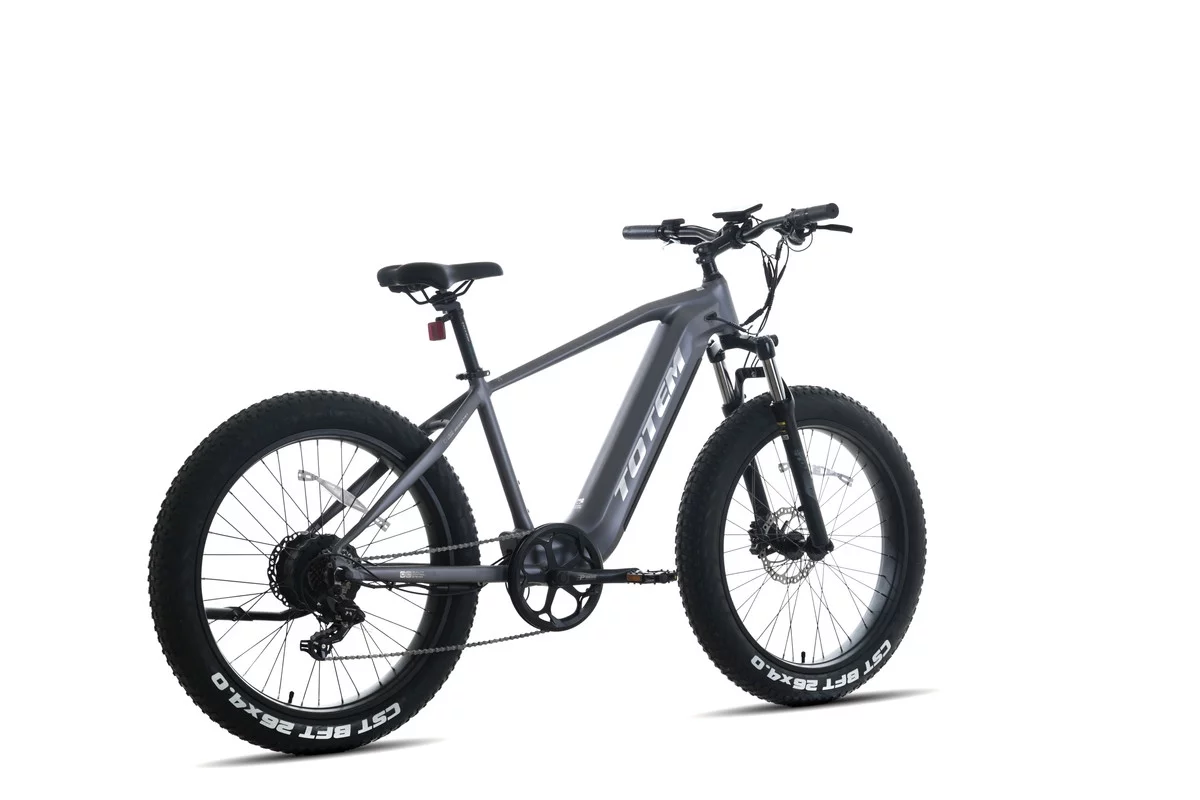TOTEM Bulldog Fat Tire Adult Electric Bike, 26