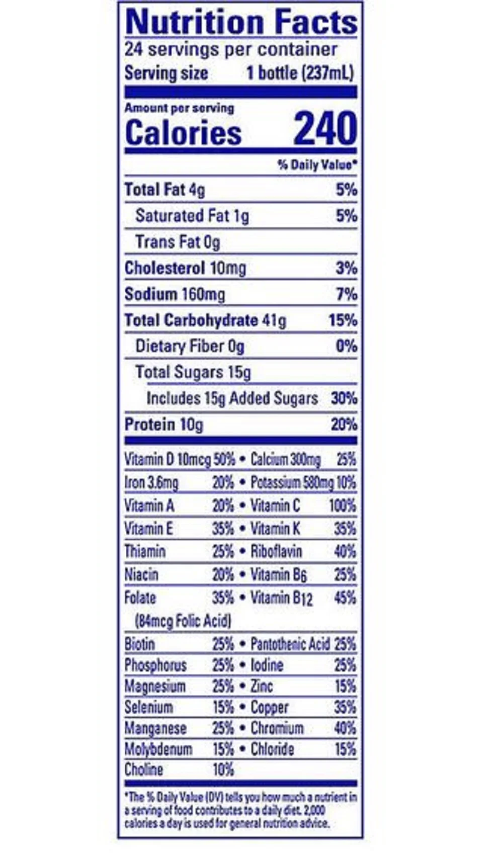 Carnation Breakfast Essentials Complete Nutritional Drink Rich Milk Chocolate, 8 oz. Bottle, Case of 24