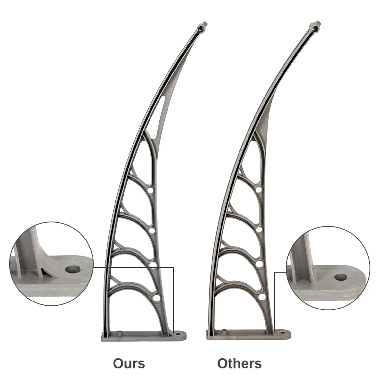 Door Window Awning, Outdoor Awning Canopy, Eaves Canopy Sun Rain Cover 118