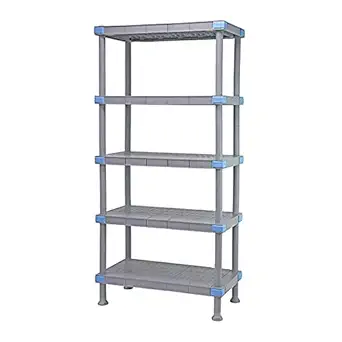 Quantum Storage Systems QP214262SS-5 Millenia Shelving Unit, 42