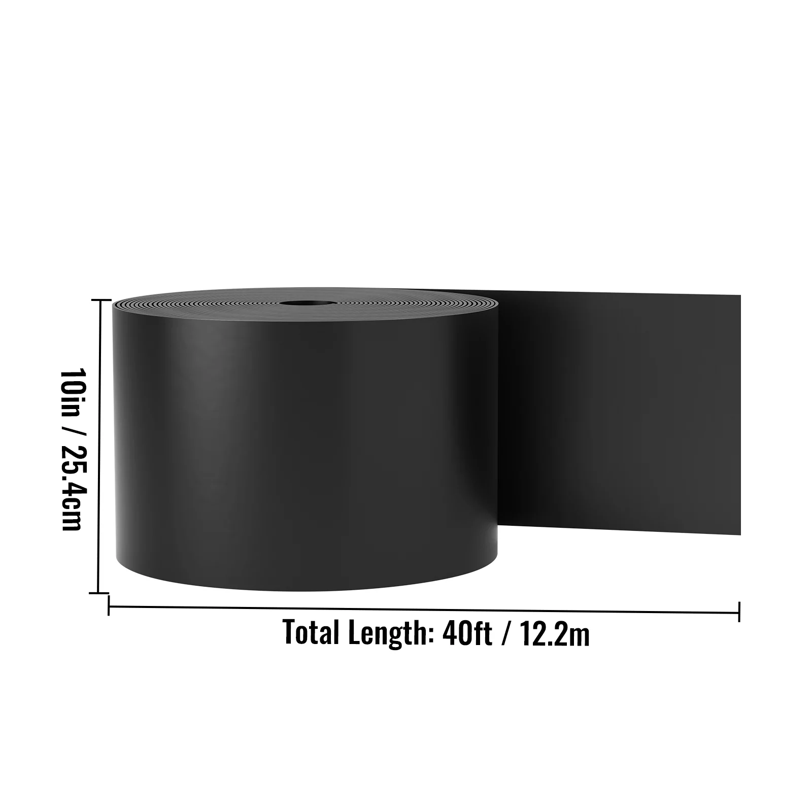 BENTISM Landscape Edging Terrace Board 40 ft Length 10 inch Depth Lawn Garden