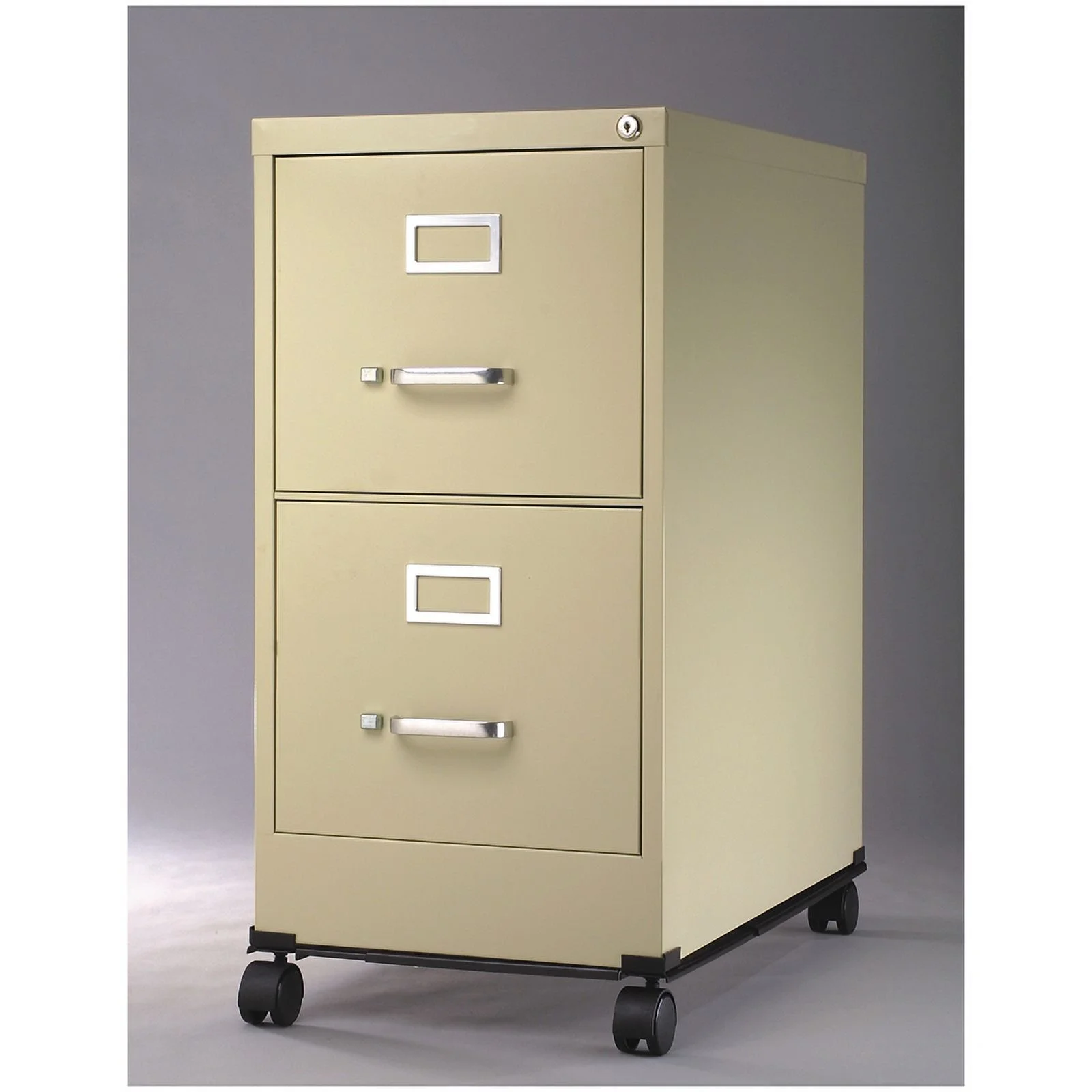 Scranton & Co 2 Set of Vertical File Cabinet and Adjustable Mobile File Caddy