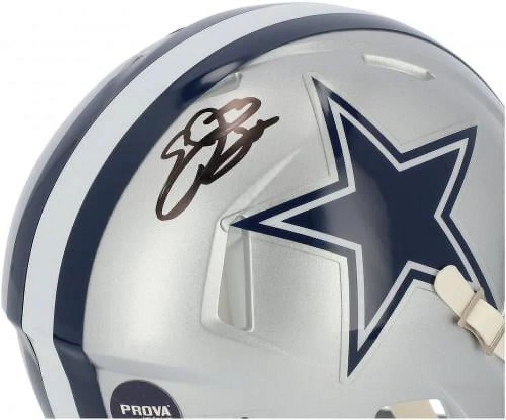 Emmitt Smith Dallas Cowboys Autographed Riddell Speed Mini Helmet - Fanatics Authentic Certified