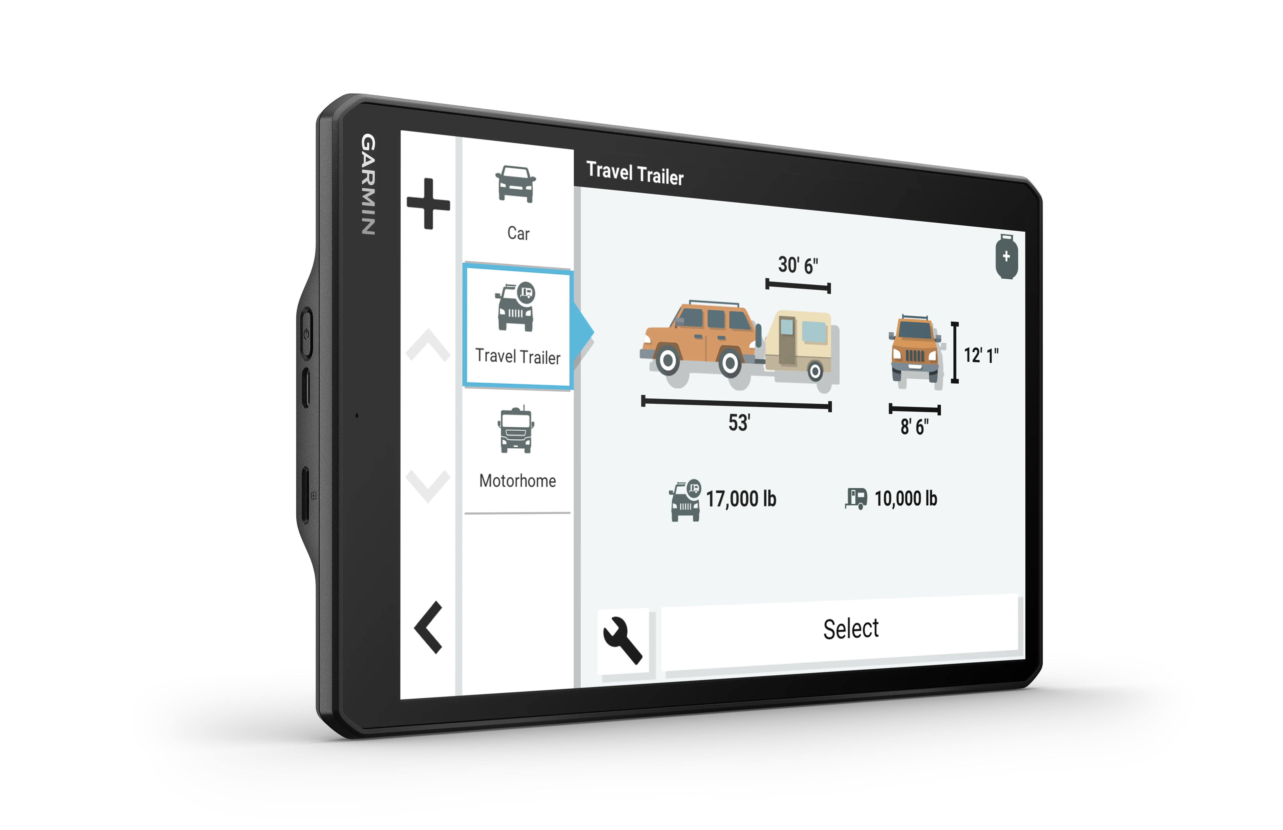 Garmin RV 1095 GPS Navigator Extra-Large 10in Display Unisex Adult and Wearable4U Power Pack Bundle