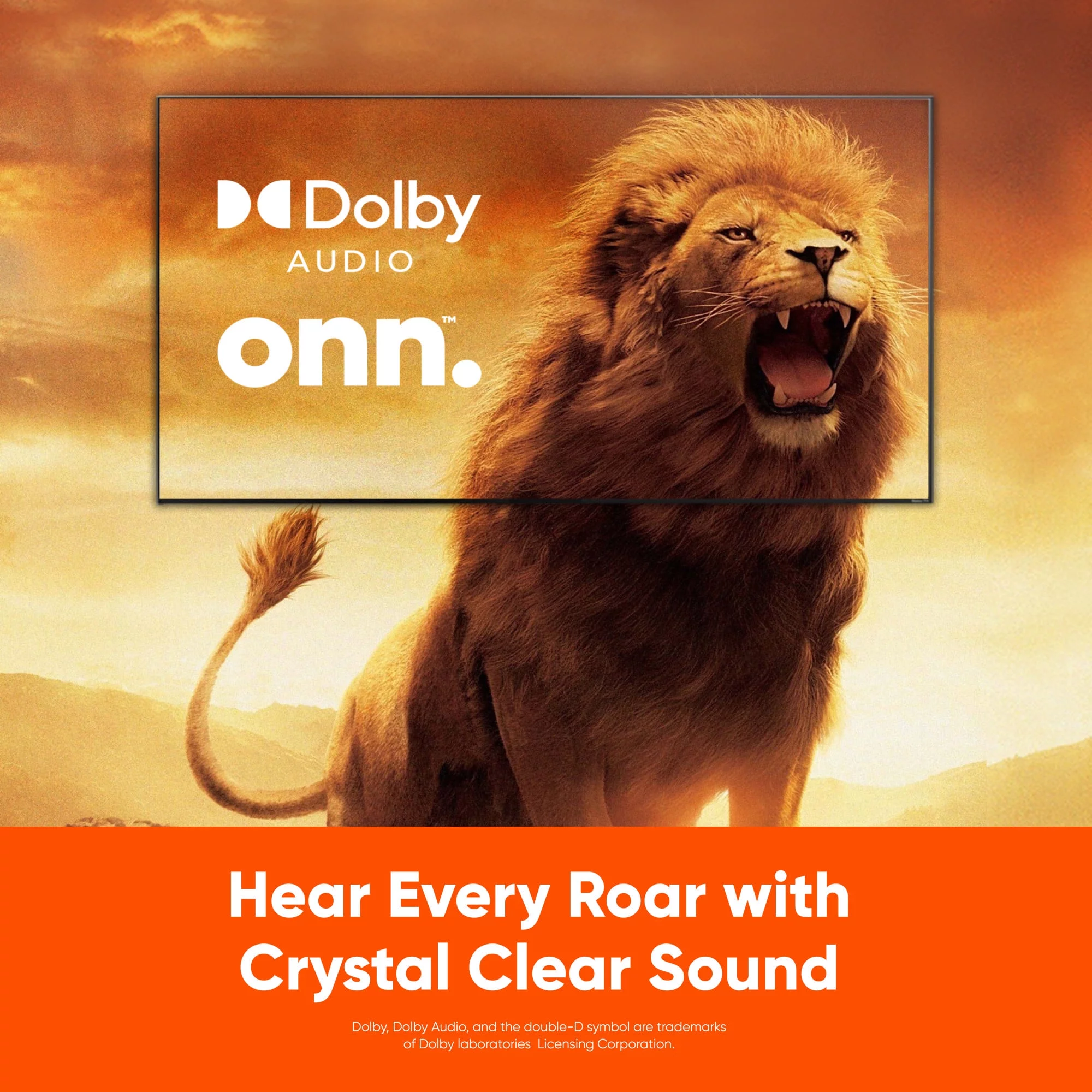 onn. 50” Class 4K UHD (2160P) LED Roku Smart TV HDR (100097811)