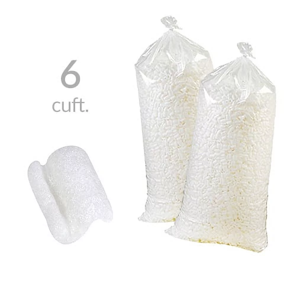 UOFFICE Packing Peanuts 6 cuft. Biodegradable Environmentally Friendly Void Fill