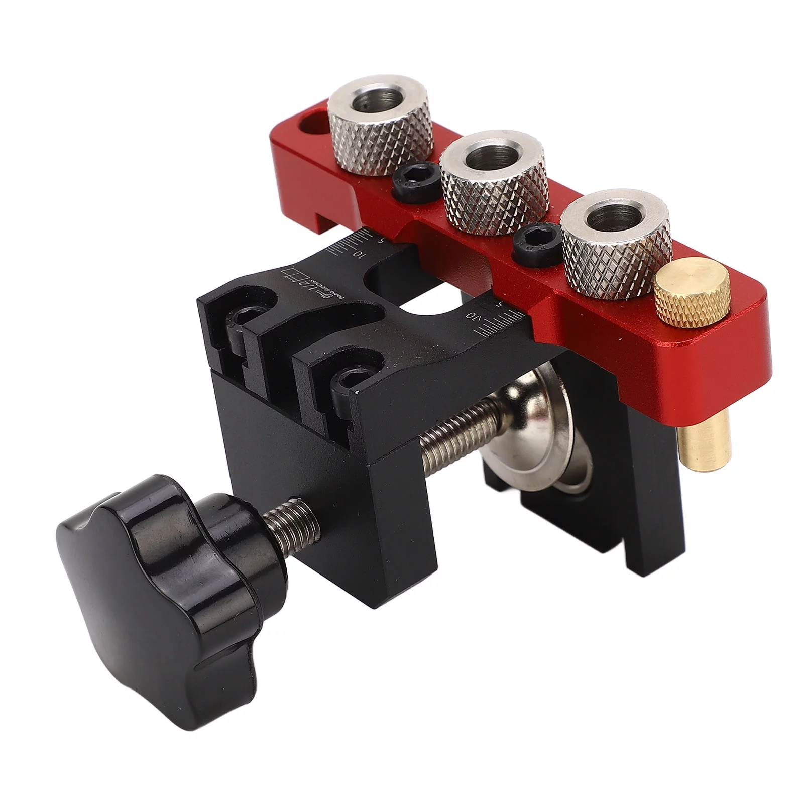 Uadme Woodworking Doweling Jig Kit with Hex Wrench, Drill Guide Locator, and Dowel Punch Hole Opener